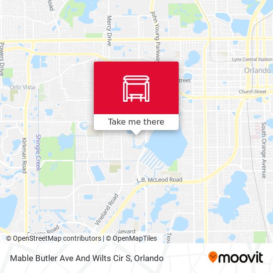 Mable Butler Ave And Wilts Cir S map