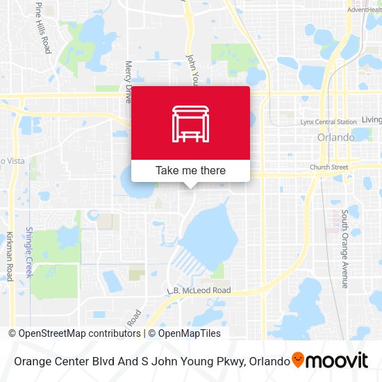 Orange Center Blvd And S John Young Pkwy map