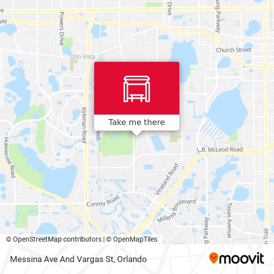 Messina Ave And Vargas St map