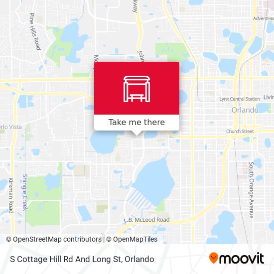 S Cottage Hill Rd And Long St map