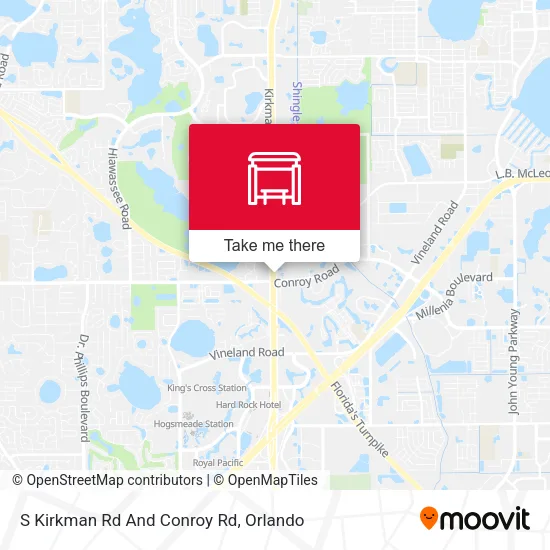 Mapa de S Kirkman Rd And Conroy Rd