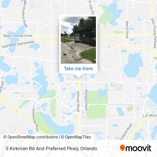 Mapa de S Kirkman Rd And Preferred Pkwy