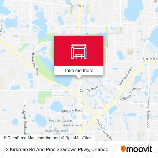 Mapa de S Kirkman Rd And Pine Shadows Pkwy