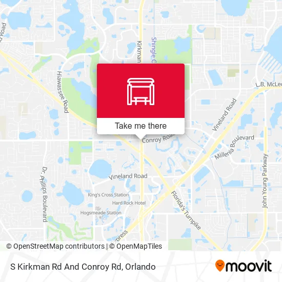 Mapa de S Kirkman Rd And Conroy Rd
