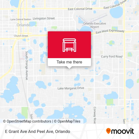 Mapa de E Grant Ave And Peel Ave