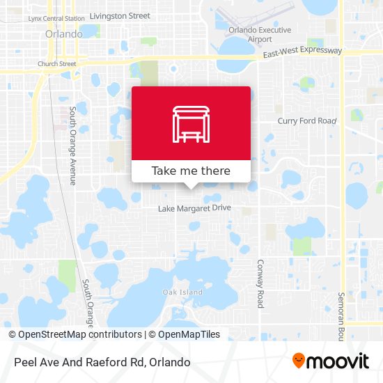 Mapa de Peel Ave And Raeford Rd