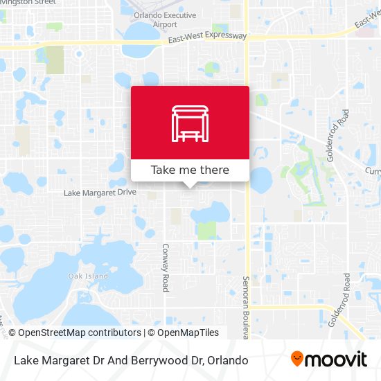 Mapa de Lake Margaret Dr And Berrywood Dr