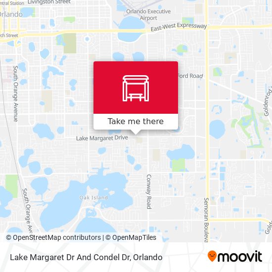 Lake Margaret Dr And Condel Dr map