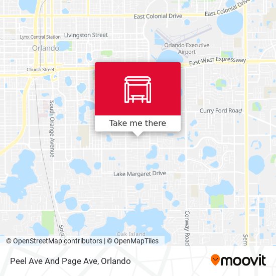 Peel Ave And Page Ave map
