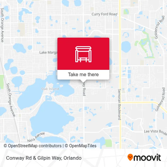 Conway Rd & Gilpin Way map