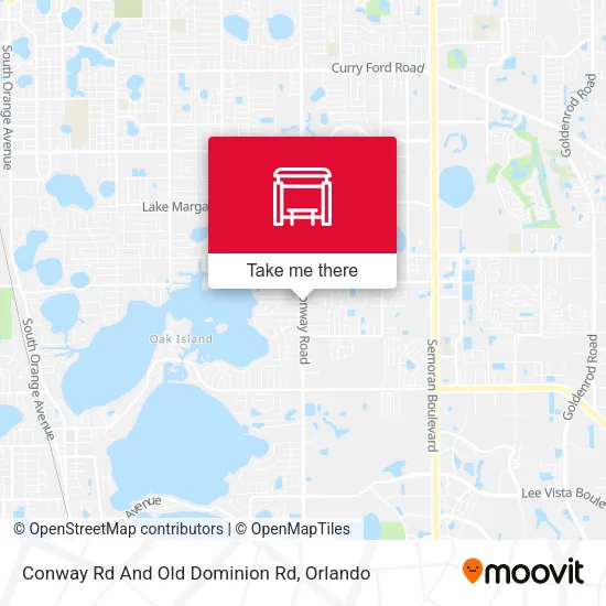 Mapa de Conway Rd And Old Dominion Rd