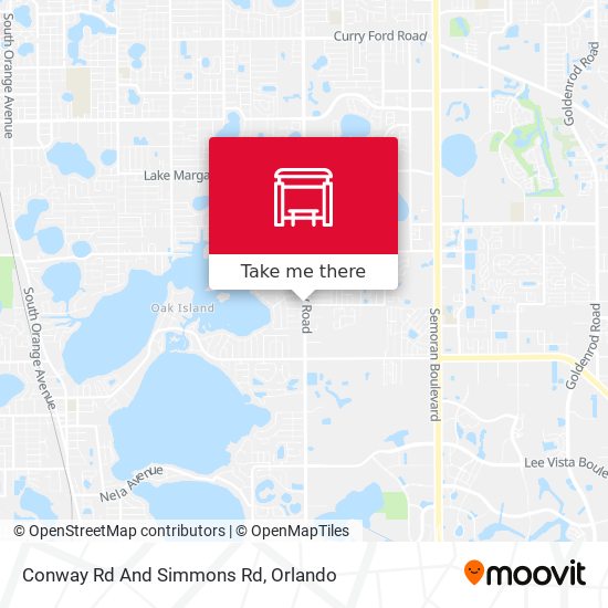 Conway Rd And Simmons Rd map