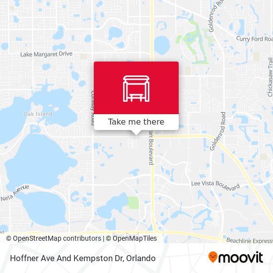 Mapa de Hoffner Ave And Kempston Dr