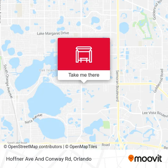 Mapa de Hoffner Ave And Conway Rd