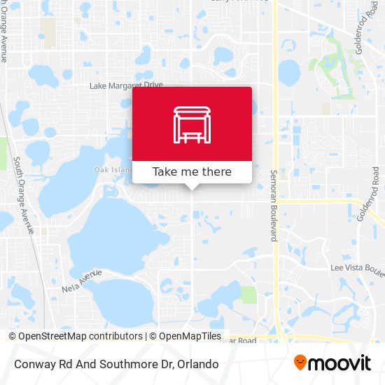 Conway Rd And Southmore Dr map