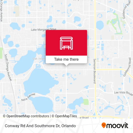 Mapa de Conway Rd And Southmore Dr