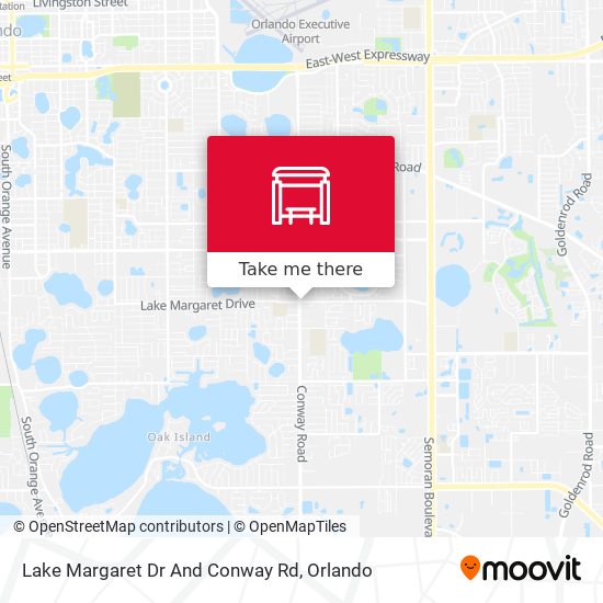 Lake Margaret Dr And Conway Rd map