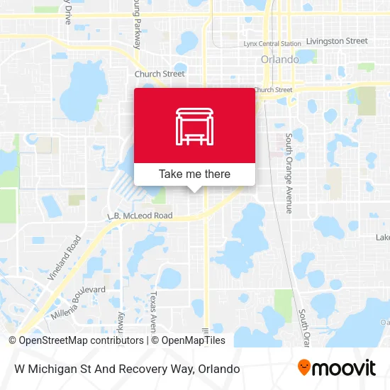 Mapa de W Michigan St And Recovery Way