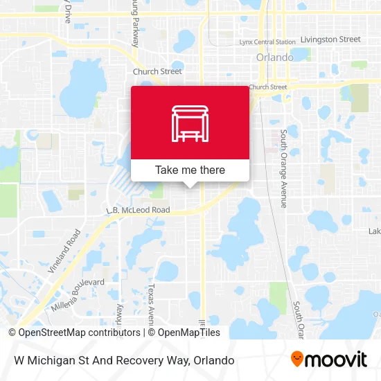 Mapa de W Michigan St And Recovery Way