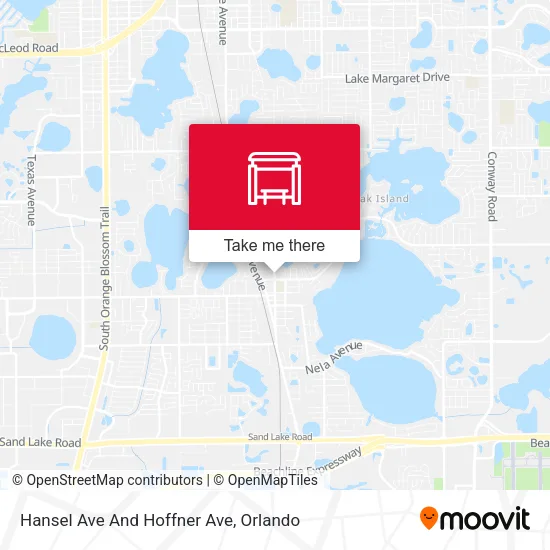 Mapa de Hansel Ave And Hoffner Ave