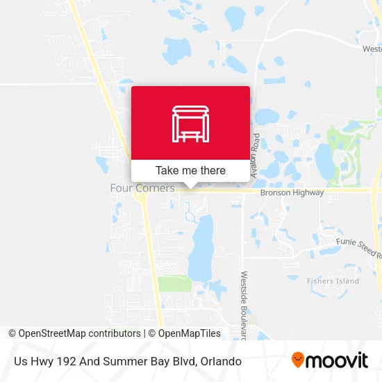 Mapa de Us Hwy 192 And Summer Bay Blvd