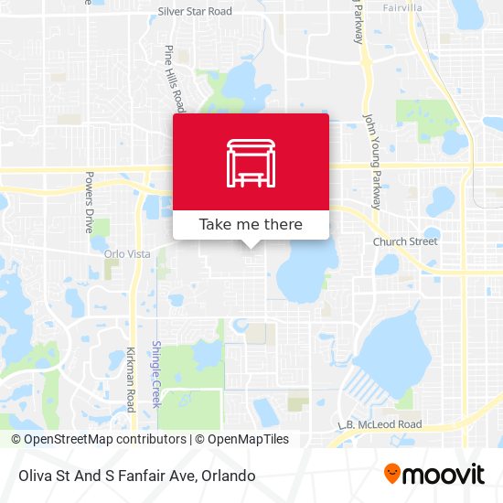 Mapa de Oliva St And S Fanfair Ave