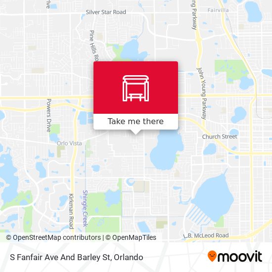 S Fanfair Ave And Barley St map