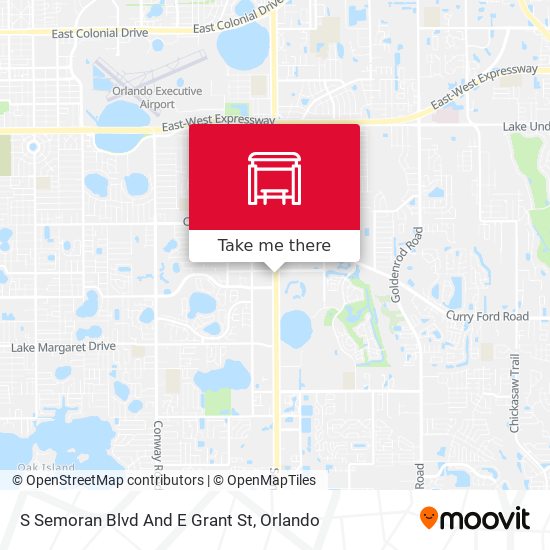 S Semoran Blvd And E Grant St map