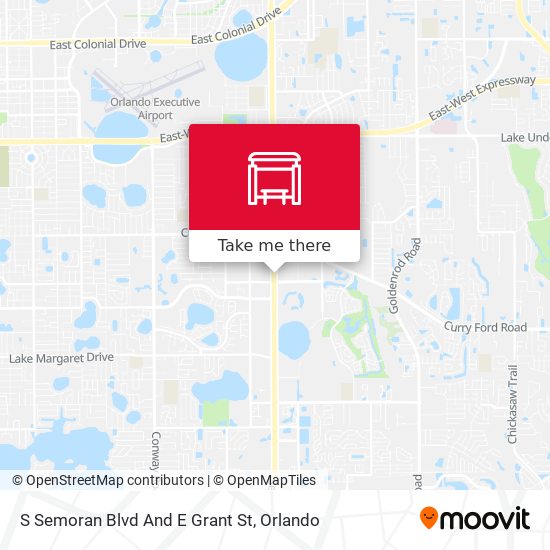S Semoran Blvd And E Grant St map