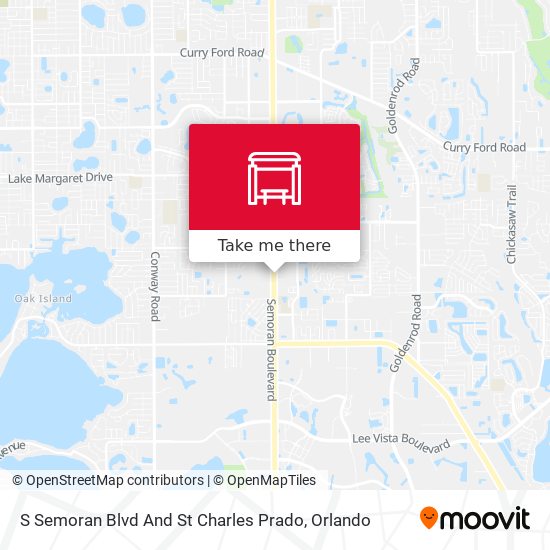 Mapa de S Semoran Blvd And St Charles Prado