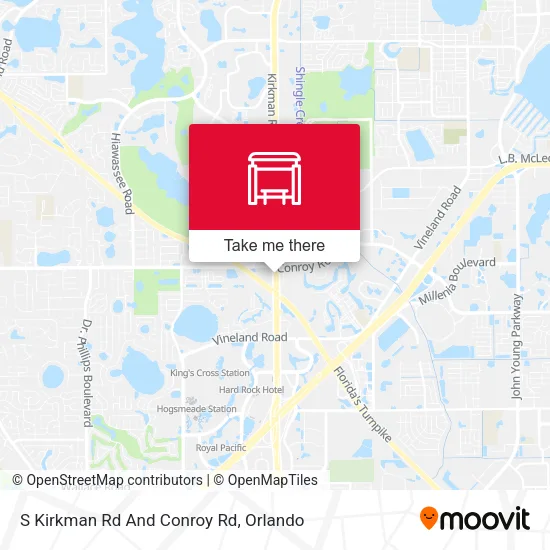 Mapa de S Kirkman Rd And Conroy Rd