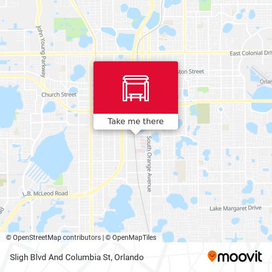 Sligh Blvd And Columbia St map