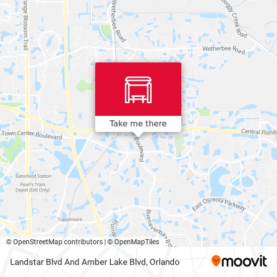 Mapa de Landstar Blvd And Amber Lake Blvd