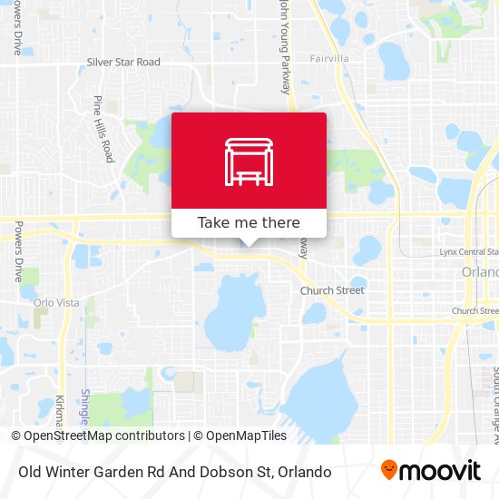 Old Winter Garden Rd And Dobson St map