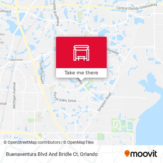 Buenaventura Blvd And Bridle Ct map