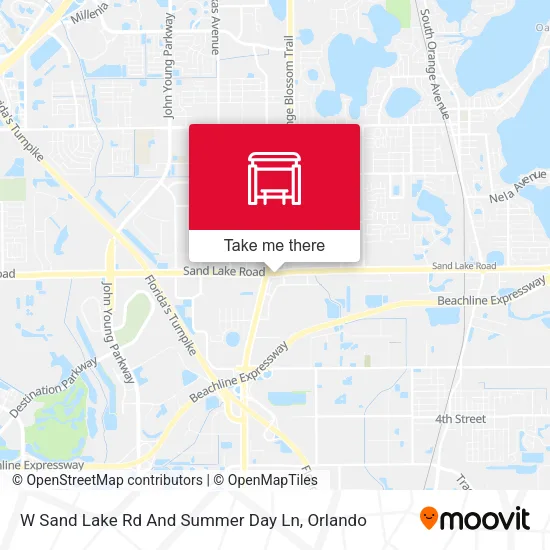 Mapa de W Sand Lake Rd And Summer Day Ln