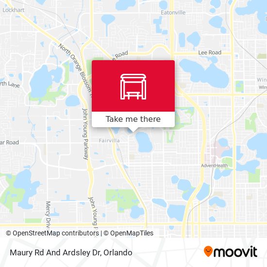 Mapa de Maury Rd And Ardsley Dr