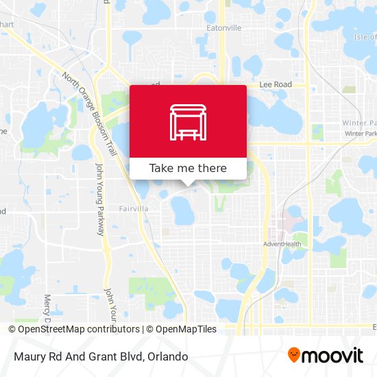 Mapa de Maury Rd And Grant Blvd
