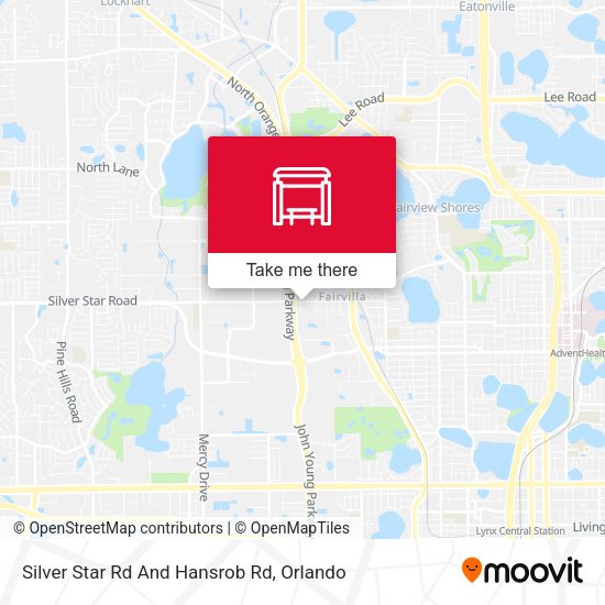 Mapa de Silver Star Rd And Hansrob Rd
