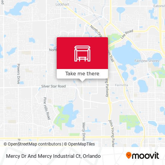 Mercy Dr And Mercy Industrial Ct map