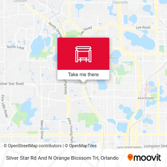 Mapa de Silver Star Rd And N Orange Blossom Trl