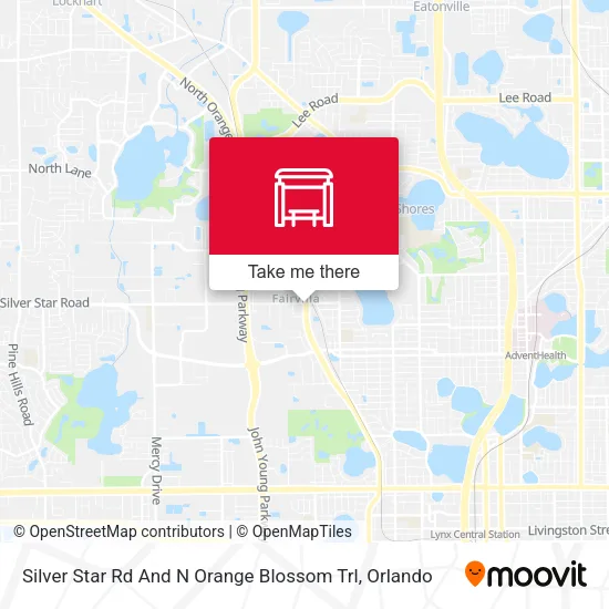Mapa de Silver Star Rd And N Orange Blossom Trl