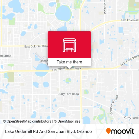 Mapa de Lake Underhill Rd And San Juan Blvd