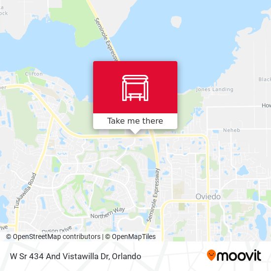 Mapa de W Sr 434 And Vistawilla Dr