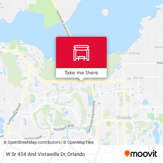 Mapa de W Sr 434 And Vistawilla Dr