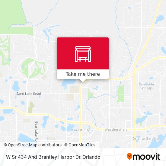 Mapa de W Sr 434 And Brantley Harbor Dr