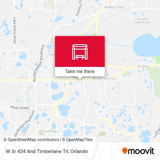 Mapa de W Sr 434 And Timberlane Trl