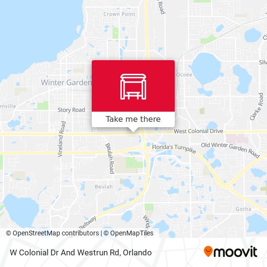 Mapa de W Colonial Dr And Westrun Rd