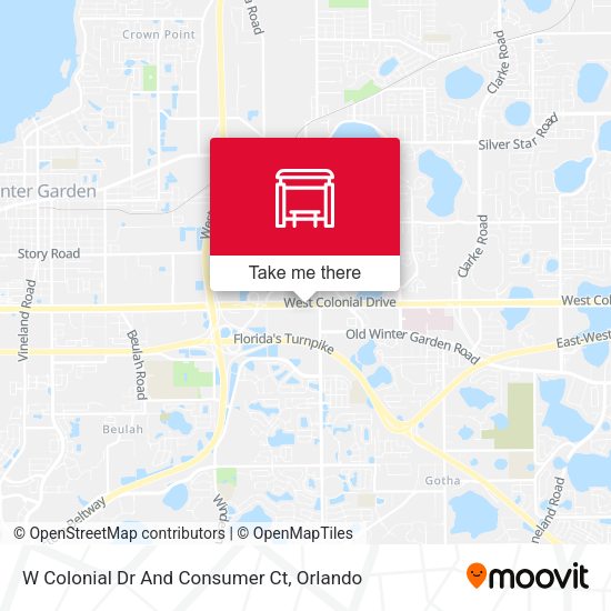 Mapa de W Colonial Dr And Consumer Ct