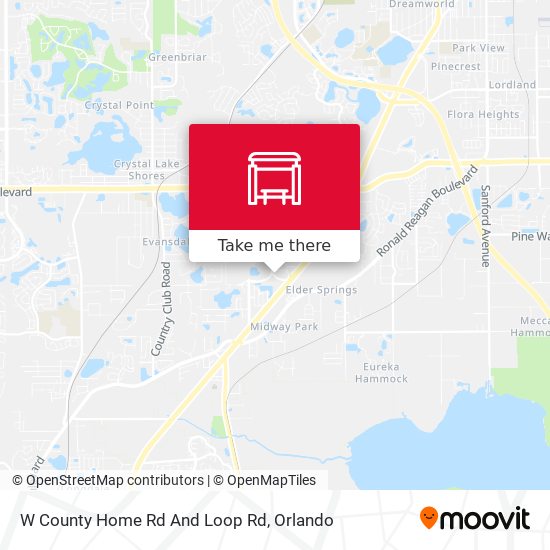 Mapa de W County Home Rd And Loop Rd